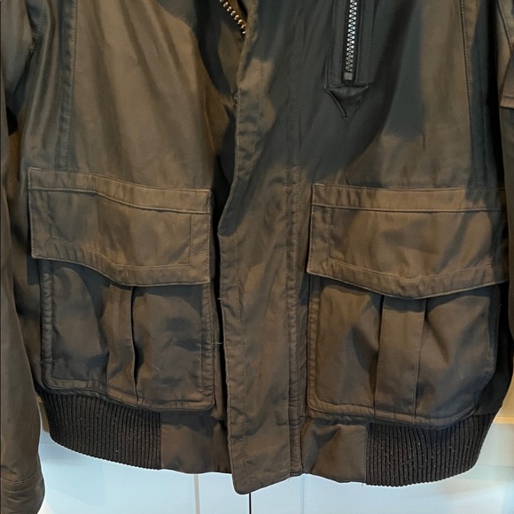 Andrew Marc Men's Black Bomber Jacket M - Picture 3 of 12